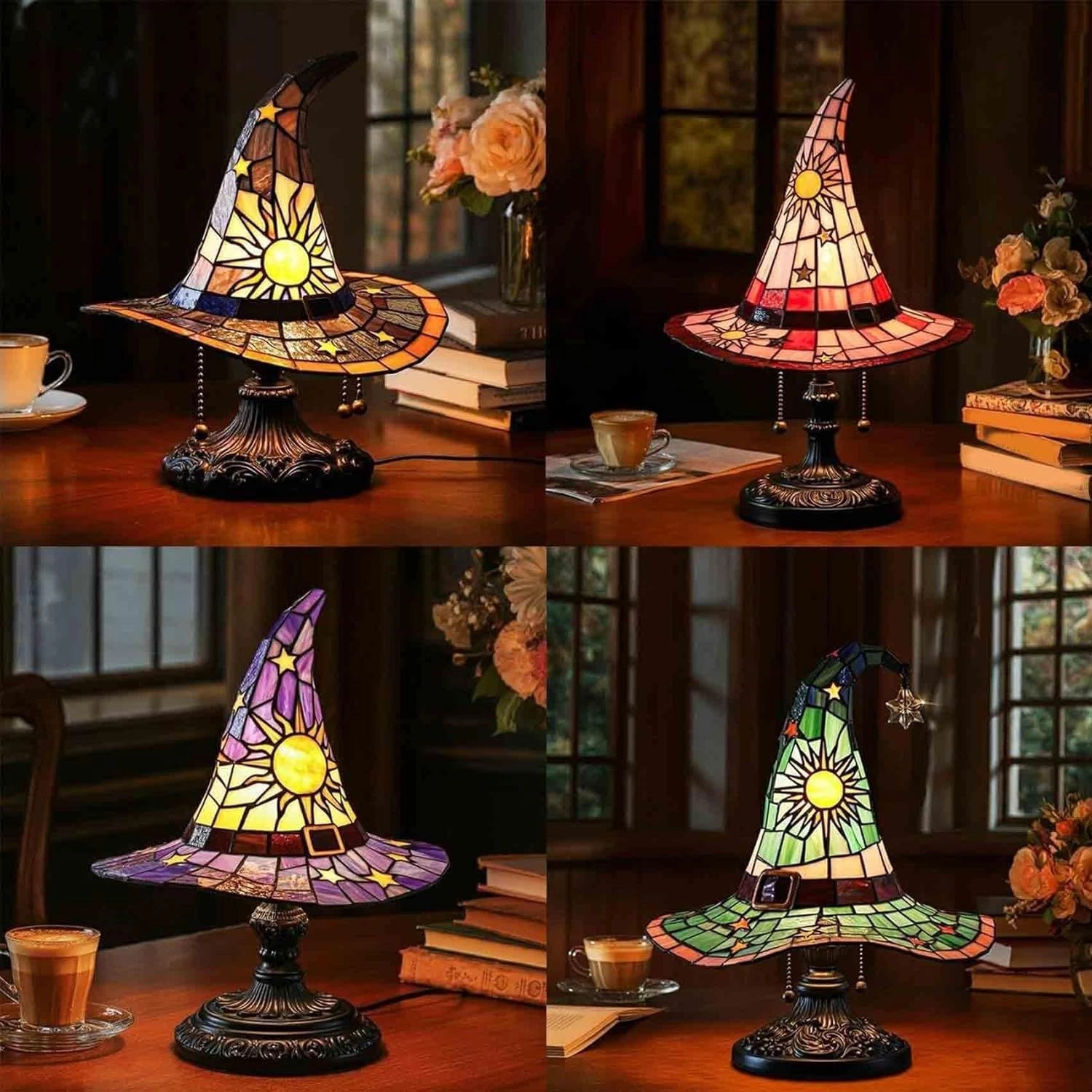 Witch Hat Lamps